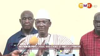 TM1 News - Mali - Politique : Choguel Maïga dénonce la gestion du pays