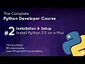 Downloading And Installing Python On Mac OS X