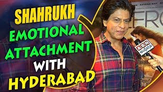 Shahrukh Khan About His Emotional Attachment with Hyderabad | Zero Movie | ABN Entertainment