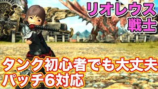 【FF14】リオレウスに戦士(タンク)で挑戦【タンク初心者入門 パッチ6対応2024年版】