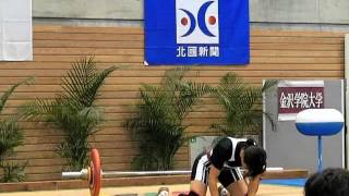 111001　全国都道府県対抗女子WL選手権大会