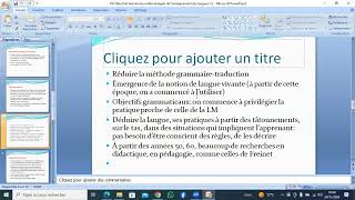 L'oral, suite S 1