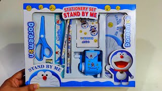 Ultimate Doraemon Kit | Unboxing And Review | doraemon pencil box 😍, Geometry Box, Pencil Case 🥰🥰