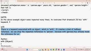 Java Full Stack Major Topic | JavaScript Object Introduction Explained | JS Tutorial | Course Divine