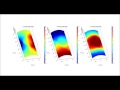 3d displacement fields of a sand triaxial compression test