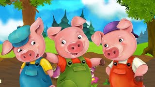 Three Little Pigs story sleep song 🎶🎵 bedtime song for babies 🌟🌙 sweet dreams