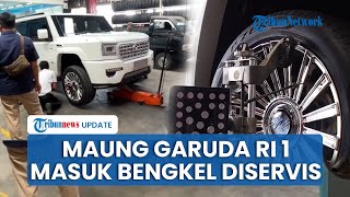 Belum Lama Dipakai Prabowo, Mobil Kepresidenan Maung Garuda Masuk Bengkel Servis Bagian Kaki-Kaki