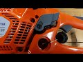 chainsaw husqvarna 135 mark ii new model unboxing