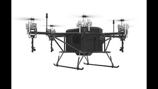 Gasoline Fuel Plant Protection Hexacopter 40L (50Kg Payload)