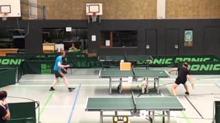 TT Kreismeisterschaften 2012 Herren C Halbfinale  Leupold vs  Jonas Satz 5