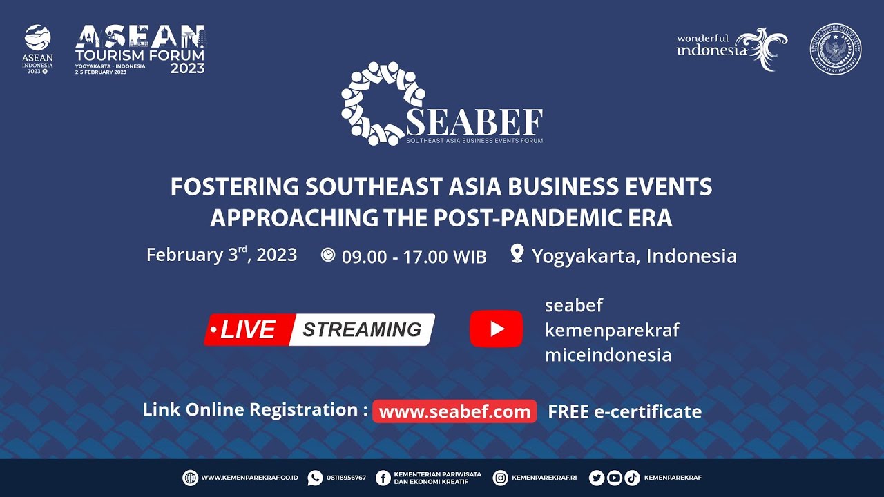 [LIVE] Southeast Asia Business Event Forum (SEABEF), Yogyakarta, 3rd ...