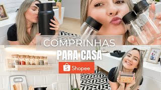 COMPRAS DA SHOPEE #1 | casa, decoração, organização + itens variados! FRETE GRÁTIS 🏠