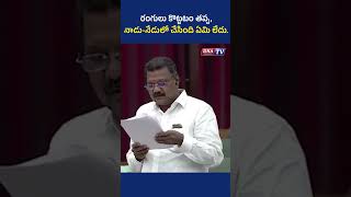 రంగులు కొట్టటం తప్ప, నాడు-నేడులో చేసింది ఏమి లేదు. మొత్తం దోపిడీనే