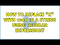How to replace 
