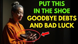 Put This In Your Shoe And You'll Never Have Debts Or Bad Luck Again | Buddhist Teachings