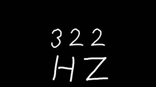 322 hz