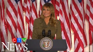 U.S. First Lady Melania Trump at RNC: Trump is an authentic person who loves his country