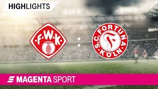 FC Würzburger Kickers - Fortuna Köln | Spieltag 35, 18/19 | MAGENTA SPORT