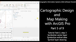 GIS Software Tutorial: Cartographic Design and Map Making with ArcGIS Pro (Part 5 of 9) #GIS #Maps