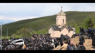 კეთილგონიერი ავაზაკის სახელობის ტაძრის წინამძღვარი,მისსავე აშენებულ ერთ-ერთ ტაძარში დღეს დაკრძალეს