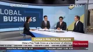 CCTV News, Biz Asia, Global Business (5 March 2015) - China Political Season