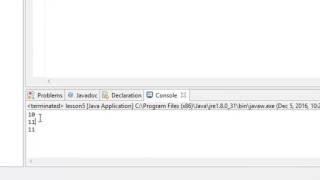 Lesson 10 Increment and Decrement Operators JAVA Prog - Sahalsoftware