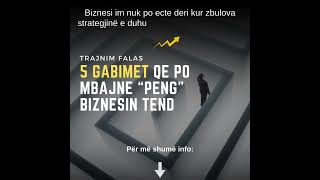 5 gabimet qe po mbajne “peng” biznesin tend - TRAJNIM FALAS