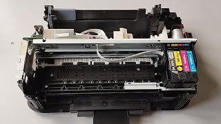 Taking Apart Epson inkjet printer WF-2010 and other models