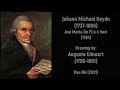 johann michael haydn 1737 1806 ave maria in f à 4 voci 1784