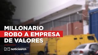 Millonario robo a empresa de valores en Barranquilla: se llevaron más de $10.000 millones pesos