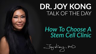 This is what makes a GREAT Stem Cell Clinic - WATCH BEFORE CHOOSING