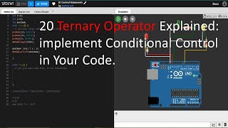20 Ternary Operator Explained: implement Conditional Control in Your Code.