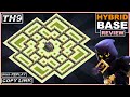 BEST!! TH9 Base 2021 with Replay | COC TH9 Farming/Trophy/Hybrid base Copy link | Clash of Clans