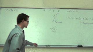 Intermediate Algebra Lecture C.1:  A BRIEF Review of Solving Equations and Factoring
