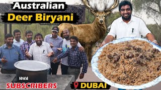 மான் பிரியாணி | Australian Deer Biryani Recipe in Tamil | Easy Cooking with Jabbar Bhai...