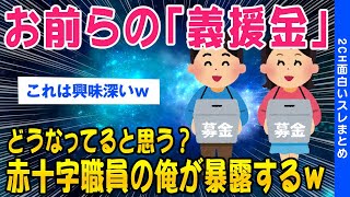 【2ch知識教養スレ】赤十字の職員だけどお前らの「義援金」がどうなってるか暴露する【ゆっくり解説】