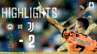 Udinese 1-2 Juventus | Ronaldo's Late Double Seals Crucial Win! | Serie A Highlights