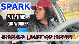 Life After 40 | Full Time Gig Worker | Spark Driver | Deliveries In The Snow