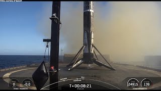 SpaceX Starlink 228 launch and Falcon 9 first stage landing, 1 February 2025