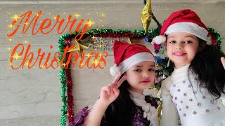 Carol of the bells. A melodious version by Kuhu and Pihu.