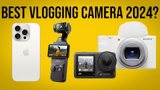 BEST Vlogging Camera? DJI Pocket 3 vs Action 4 vs iPhone 15 Pro vs GoPro Hero 12 vs Sony ZV-1 II