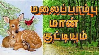 மலைப்பாம்பும் மான் குட்டியும் கதை #Malai Bambu Maan kuttiyum kathai