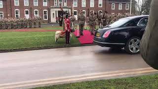 Prince Charles at Bulford Camp visiting 1 Mercian