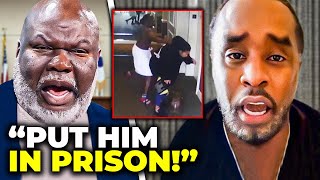 Pastor TD Jakes REVEALS HATE For Diddy’s CRIMES & BANS Him From CHURCH!