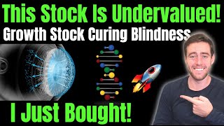 I Just Bought This BioTech Stock With Game Changing Technology! This Is Undervalued.