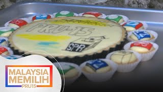 Rezeki Pilihan Raya | Tart logo politik dapat sambutan luar biasa