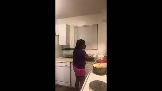 Just finished cooking dinner