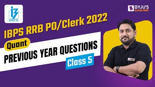 IBPS RRB Previous Year Question Paper | RRB Quantitative Aptitude | IBPS RRB Quant | IBPS RRB