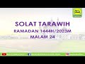 🔴 [LIVE] SOLAT SUNAT TARAWIH MASJID ZAHIR 🗓 EDISI 14-04-2023 (JUMAAT) 23 RAMADHAN 1444H (MALAM 24)