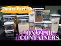 Oxo Pop Containers in Pantry Organization | Krystal Klear Ideas